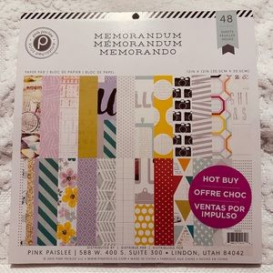 Pink Paislee | Paper Pad | Memorandum